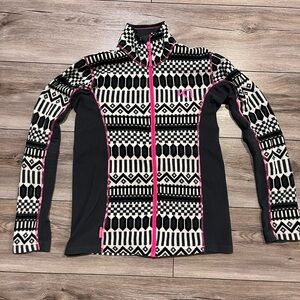 Kari Traa Black and Pink Women's fleece.